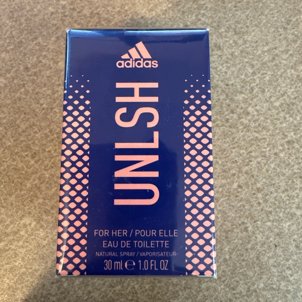 1 PIECE - ADIDAS UNLSH EAU DE TOILETTE SPRAY 1.0 fl oz **NEW IN BOX & SEALED